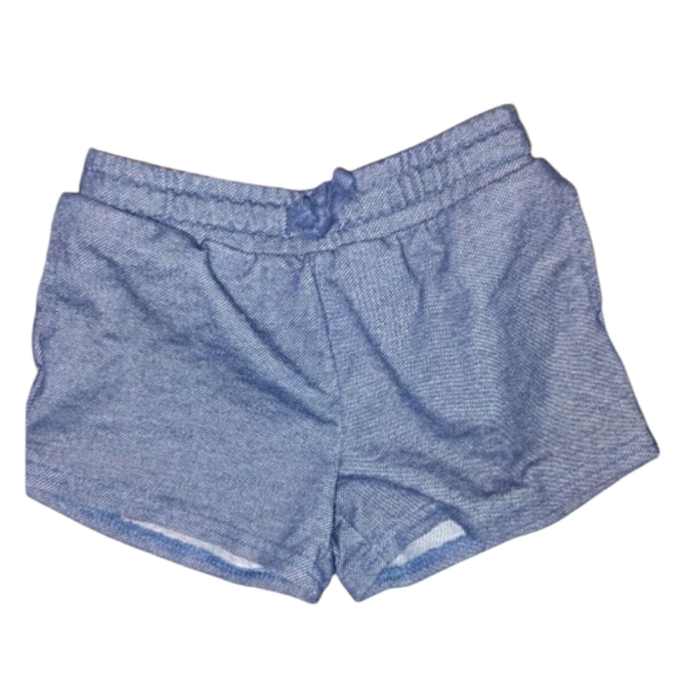 Carter's Blue Relaxed Fit Shorts with Washed Look